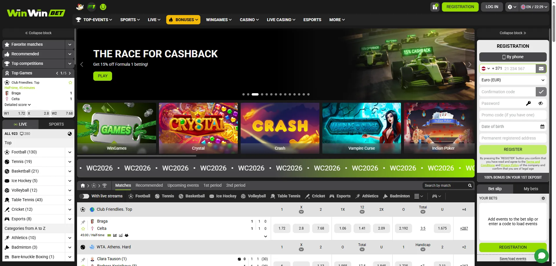 WinWin Bet plataforma oficial de apostas e casino online no Brasil
